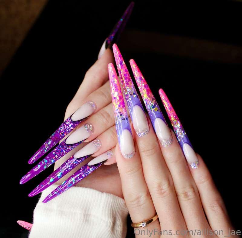 New nails💜💟