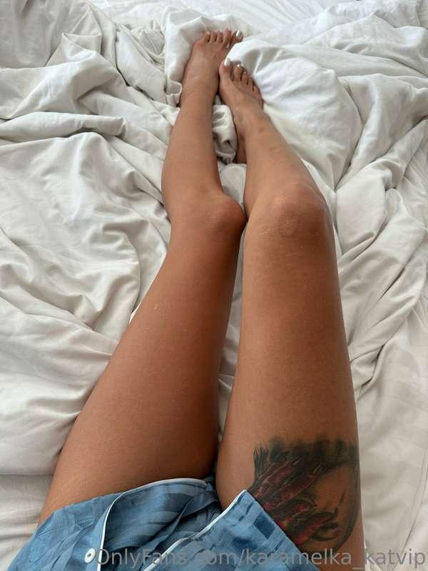Start with feet and then move up please?