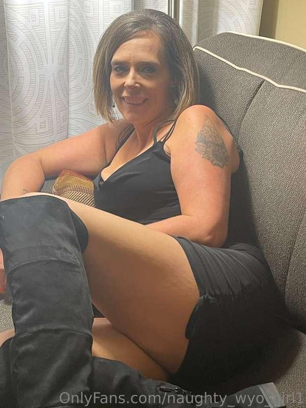 Wouldn’t you like to see what I have on under this dress?!! ..