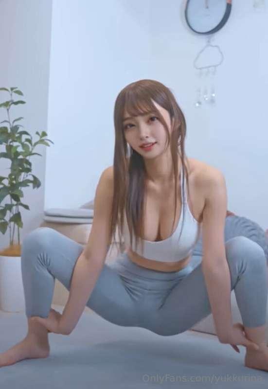 Do you wanna join YOGA with me??🤭❤️‍🔥
