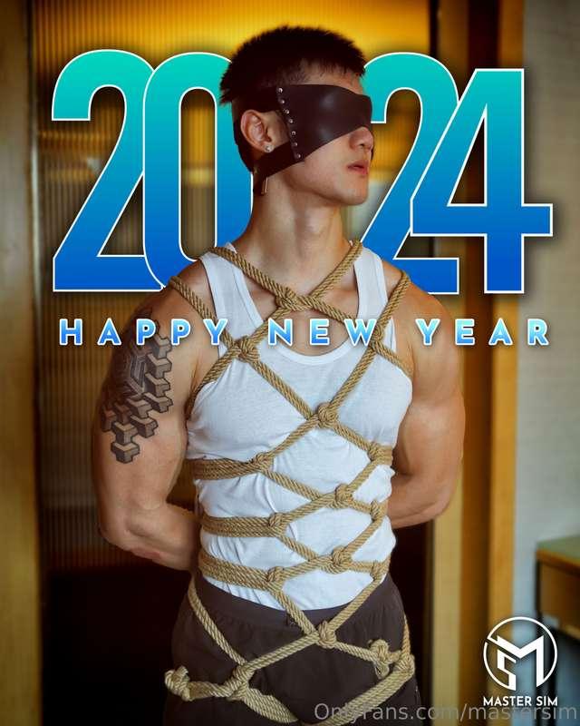 Wishing you a New Year filled with ropes, gags and just the ..