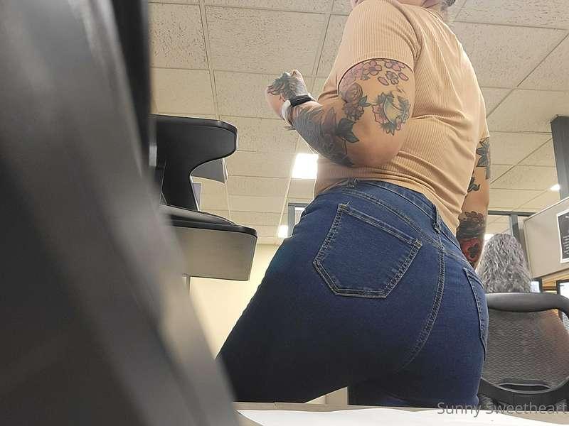 I'm being sneaky at work. 
Thinking about my silly shenaniga..