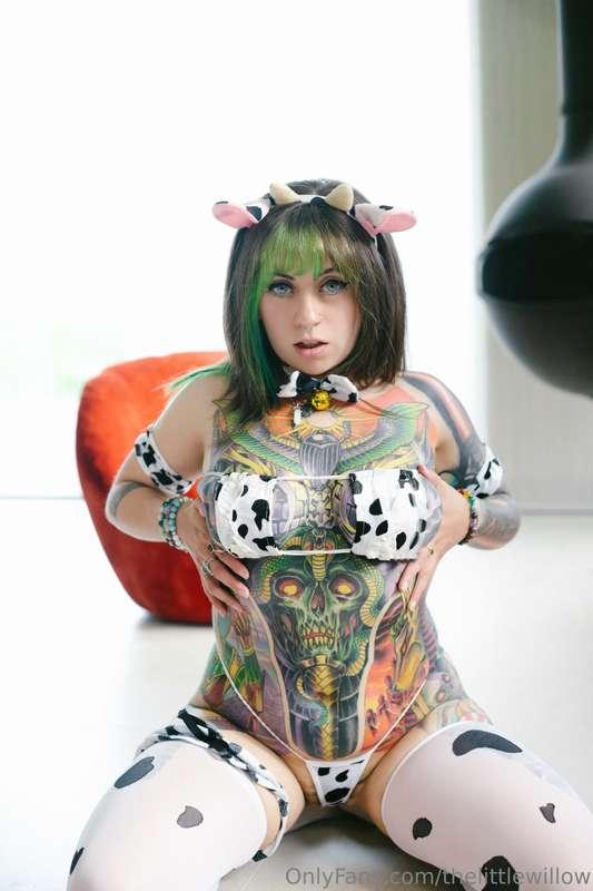 Good Moooning 🤍🐮🖤