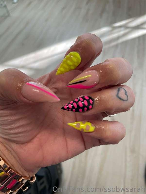 I wonder how these will look wrapped around Daddy’s cock?