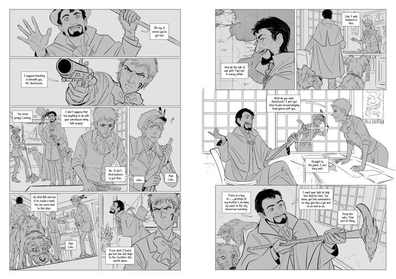 Inks and dialogue - 05-06