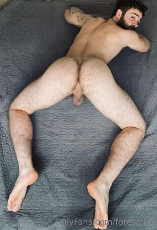 All sprawled out