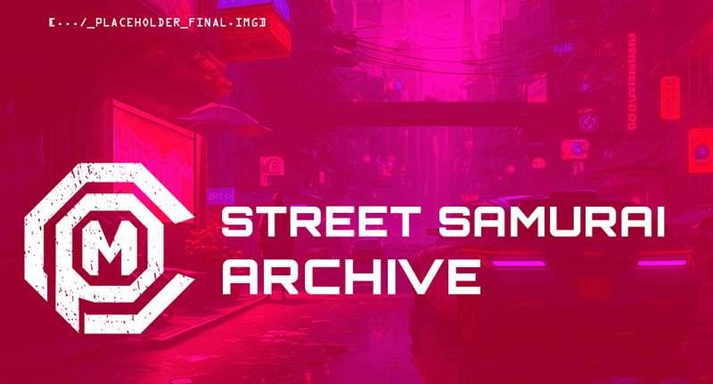 Street Samurai Archive [Full JPG Packs / All Variants]