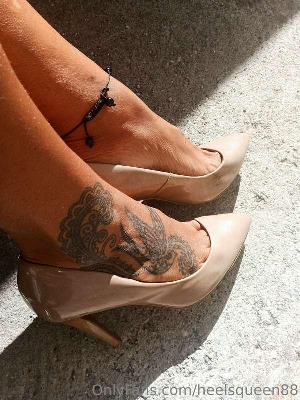 🤍 wearing mu HEELS 🤍
