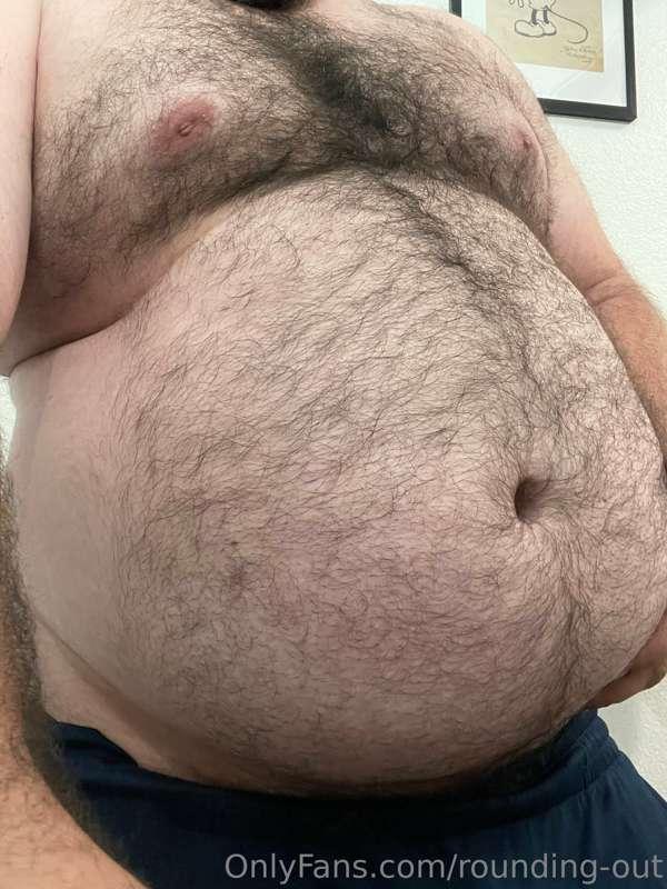Who knew at 300 pounds I’d start getting busty? That’s embar..