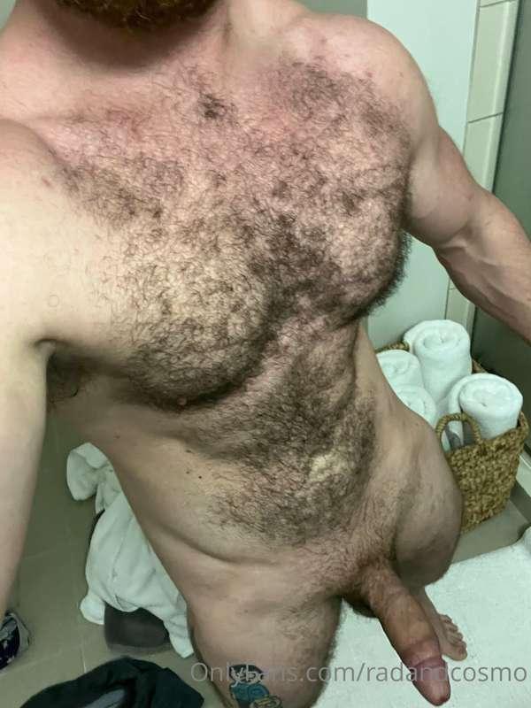 Would you like this furry muscle boy to unload inside your a..