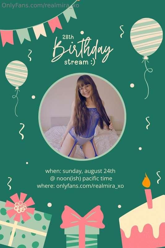hope you can make it :)