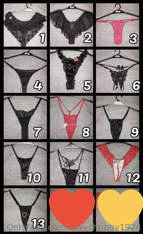 These are my thongs, if you want personalized photos write m..