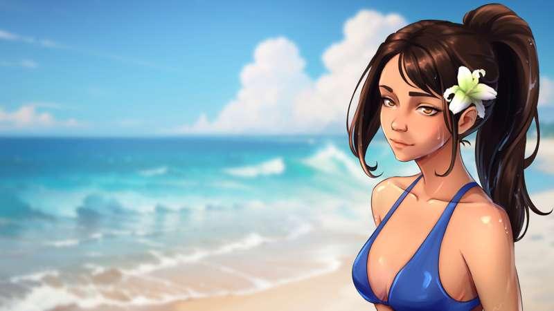 Original Thumbnail from "Flirty Girl at the Beach Thinks You're Cute"
