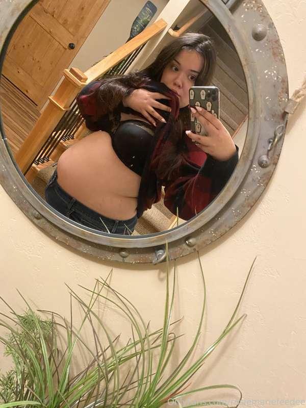 I wonder if my family knows how fat I am under my oversized ..