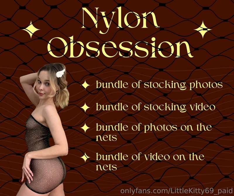 🚨 NYLON OBSESSION 😈I wore next to nothing on me - just fishi..