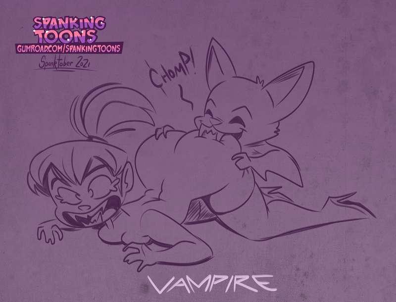 Spanktober 9 - Vampire