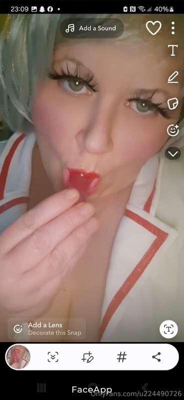 Love the taste of it, my arse is so sweet mmm x