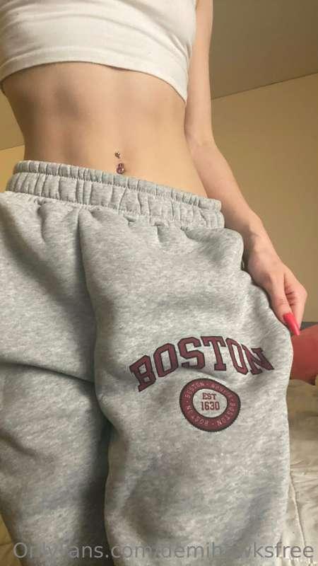 Pull them down daddy, I didn't wear panties today... or yest..