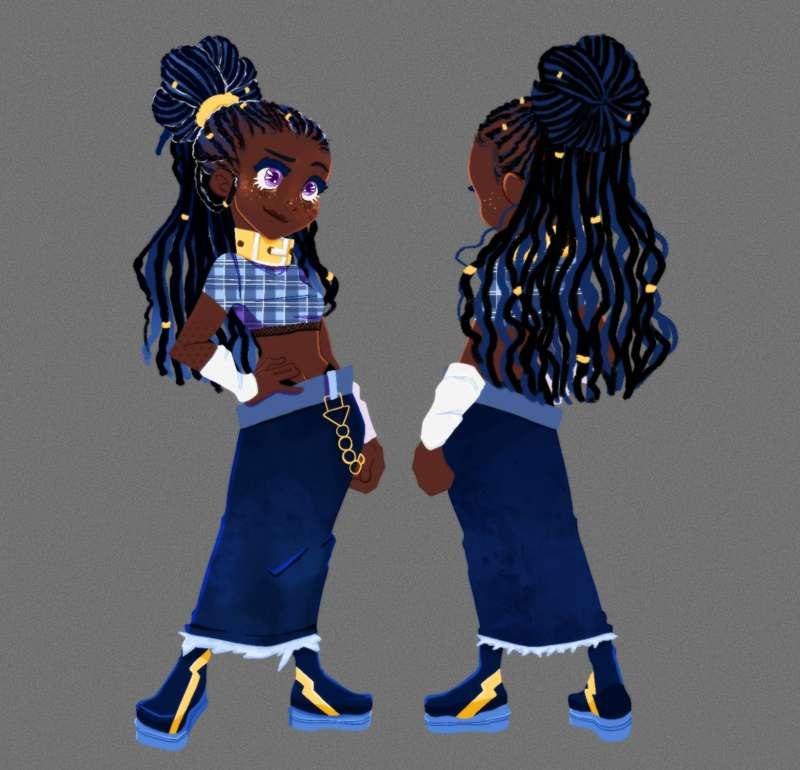 More Book Character Art! | Rosie & Argent