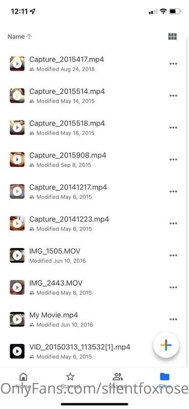 Oh, did I find a treasure trove! I found all my videos from ..