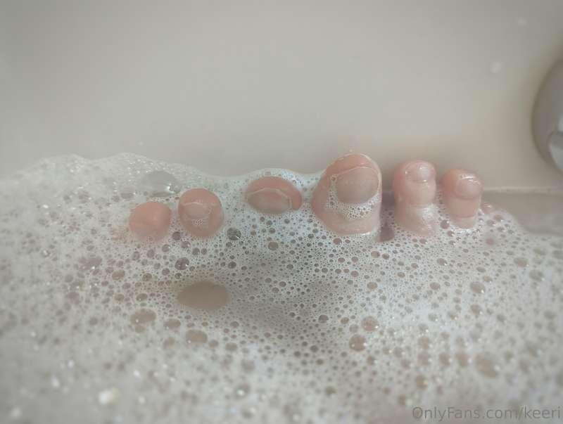 Bubble baths are the best