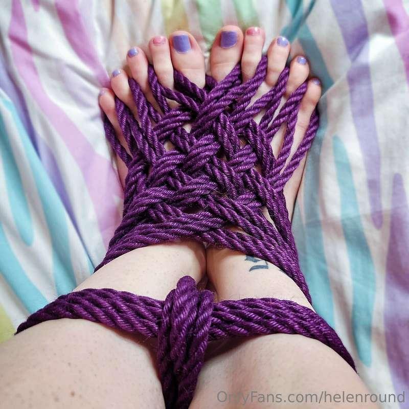 My first time being a rope bunny :)