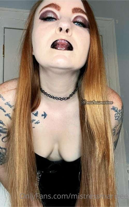 I’m going to watch you beg to be my good little slave.