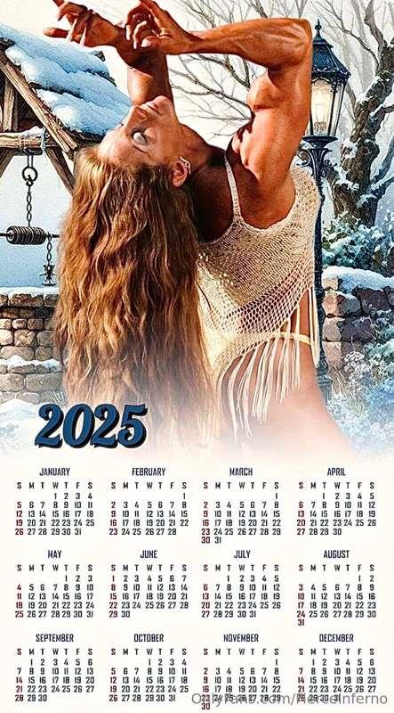 Here’s your 2025 CALENDER… Take your pic and save it to your..