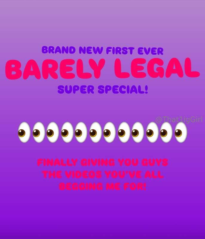 💗💜 Barely Legal Special!!💜💗💗✨ OFFICIALLY MY FIRST EVER BAREL..