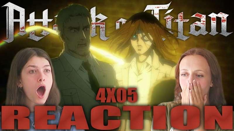 Attack on Titan (SUB) - 4x5 Declaration of War - Reaction