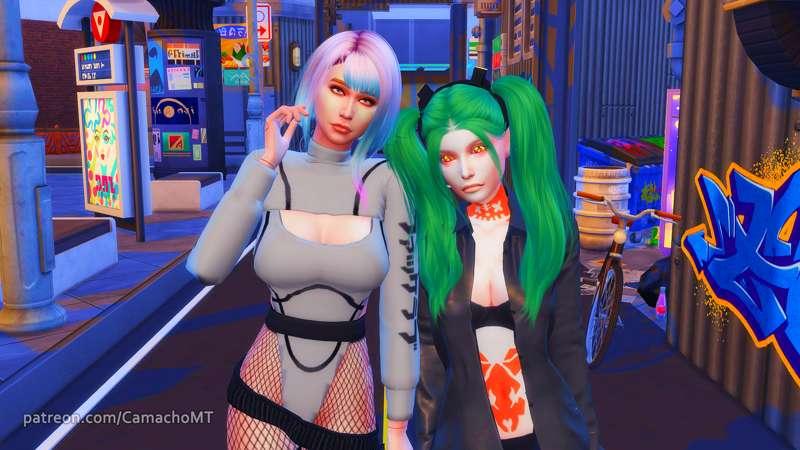 Lucy & Rebecca - Cyberpunk Edgerunners