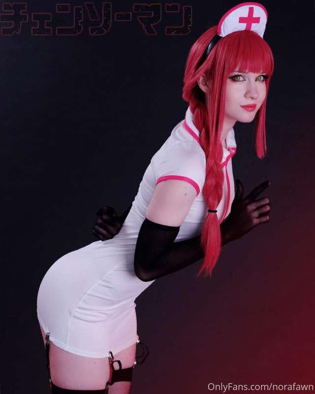 YAYYYYY my nurse makima pics are done!!! so excited to share..