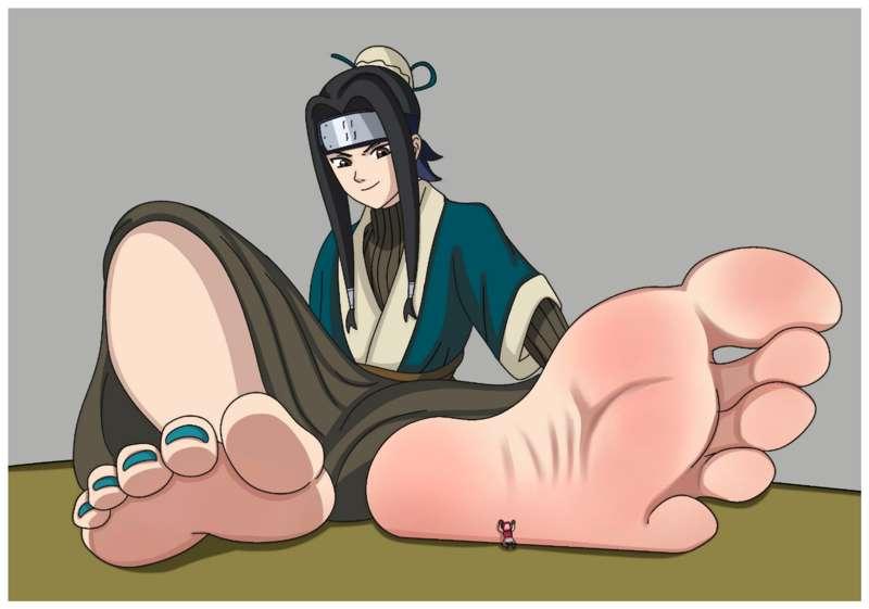 Haku and Sakura Giantess Feet