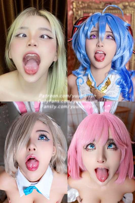 My Ahegao evolution 😝