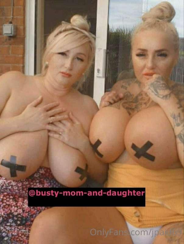 #ad @busty-mom-and-daughter We love to share cocks