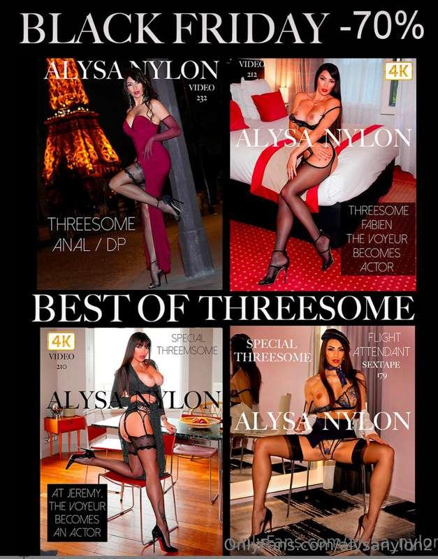 🎁BLACK FRIDAY : BEST OF THREESOME 4 VIDEOS ⏱️ 2h00 🚨LINK⤵️ht..