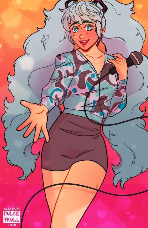 80’s pop star miku!