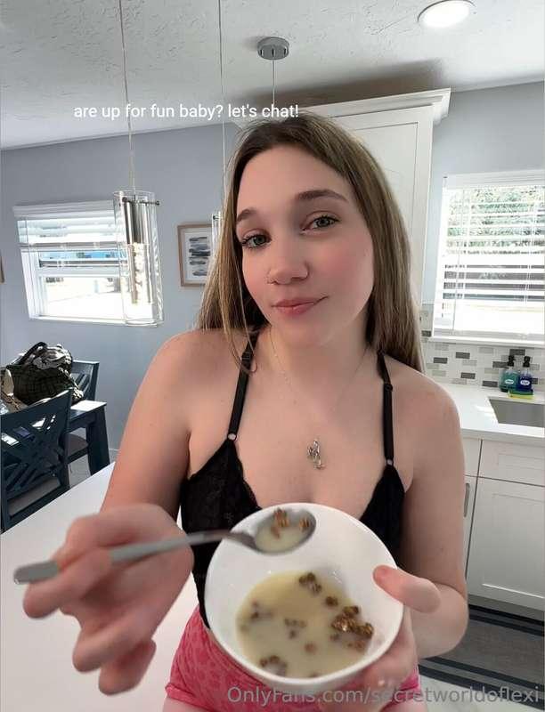 Would you rather eat this or me? 🤭