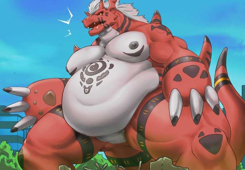 129. Growlmon Goes Big (OC)