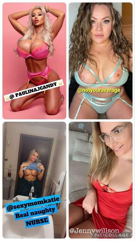 𝗪𝗘𝗧 & 𝗛𝗢𝗥𝗡𝗬!! 𝗖𝗟𝗜𝗖𝗞👇🏼𝗙𝗢𝗟𝗟𝗢𝗪 𝗙𝗢𝗥 𝗙𝗥𝗘𝗘 𝗕𝗔𝗕𝗬 

@PAULINAJCANDY 🇵..