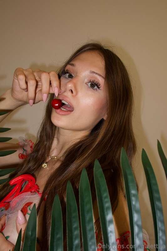 Sweet like cherries 🍒… but trust me, I’m the kind of fruit t..