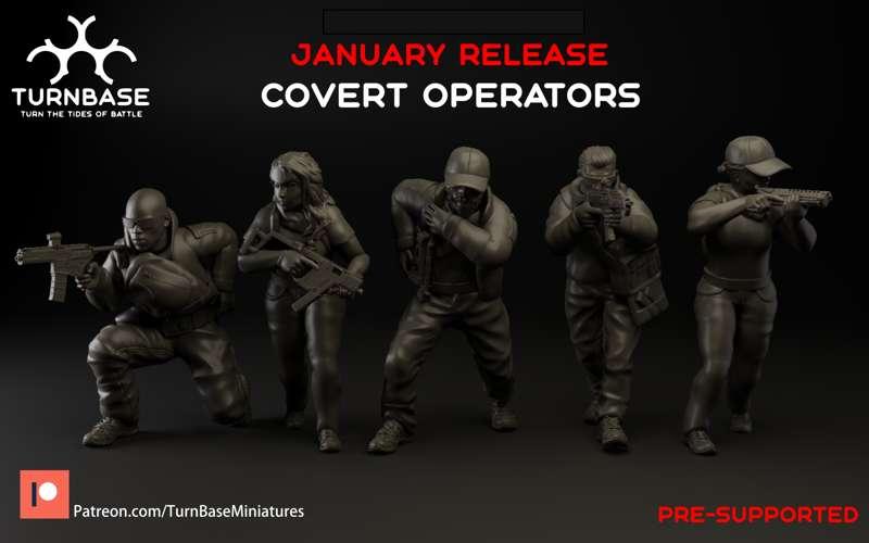 1st January release!  Covert Operators