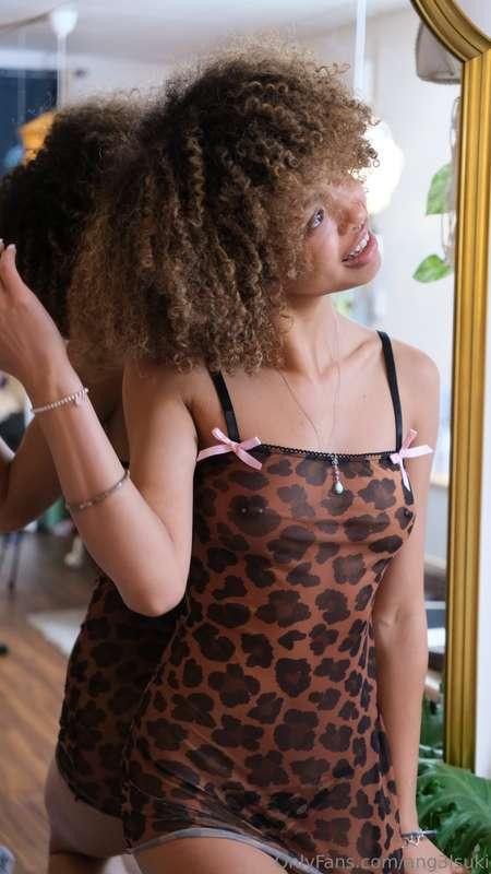 do u like me with long hair or my afro ?