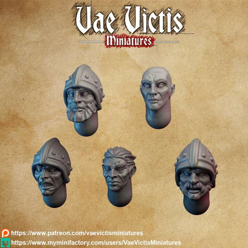 April teaser : 5 new heads for the modular guards!