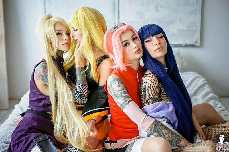 Cosplay set "secret jutsu" from beauties
@avrora_sg 
@helga1..