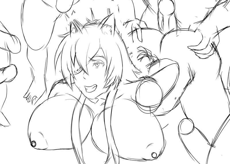 Ghislaine pre sketch