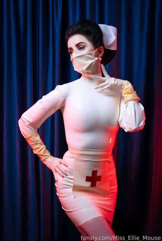 Be nice and come closer 🫦 #fyp #latex #kinky #fetish #goddess #femdom #nurse 