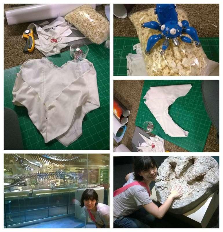 Motoko Progress and Dino Exhibit !