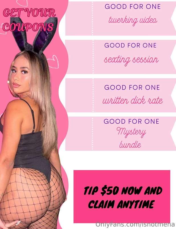 ****for the month of may i will be selling ***naughtyyy coup..