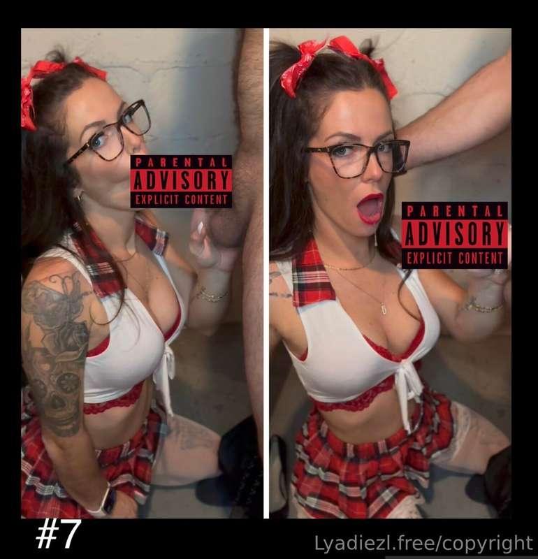 Sch0ol girl BLOWJOB 🥵💦 don't miss it!